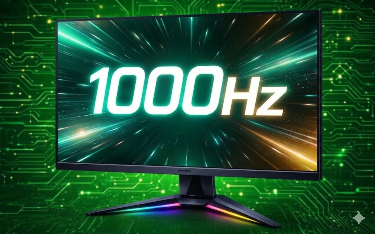 Microsoft Quietly Unlocks 1000Hz Monitor Support in Windows 11